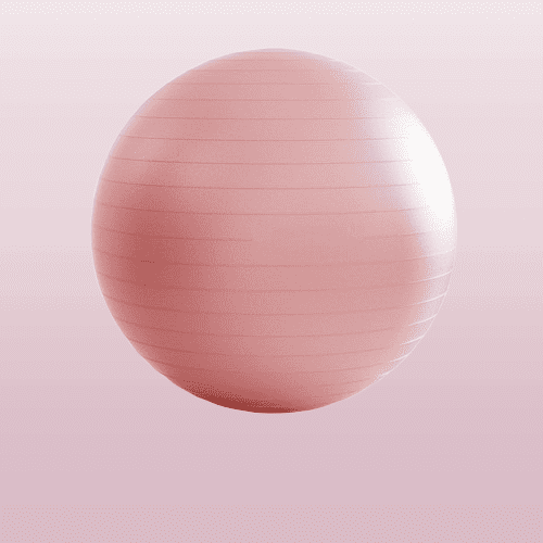 Pink Yoga Ball