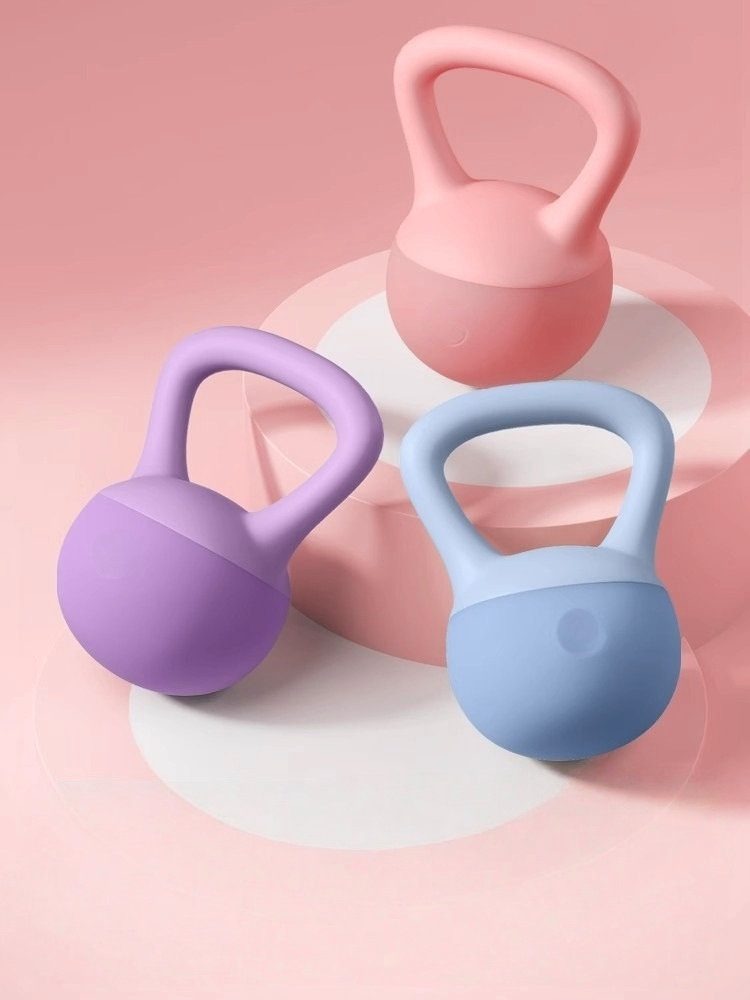 Pink Soft Sand Kettlebell