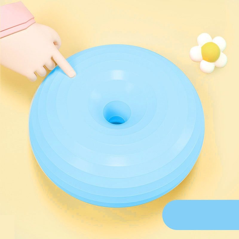 Blue Donut Yoga Ball