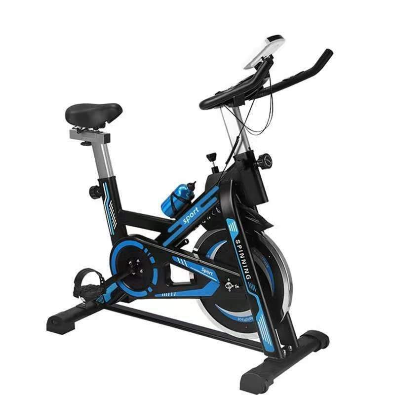 Indoor Exercise Bike – Black & Blue