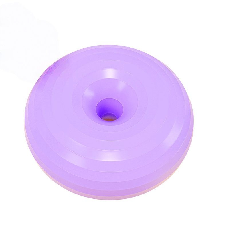 Purple Donut Yoga Ball