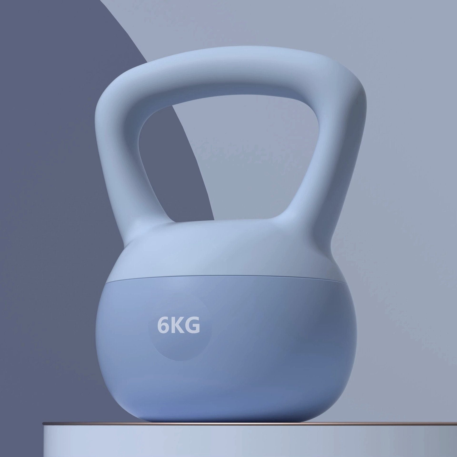 Blue Soft Sand Kettlebell